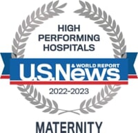 US News High Performing Maternity 2022-2023